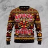Buffed Rudolph The Red Ugly Christmas Sweater
