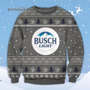 Busch Light Ugly Christmas Sweater