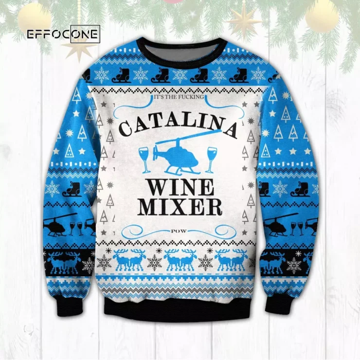 Catalina Wine Mixer Ugly Christmas Sweater