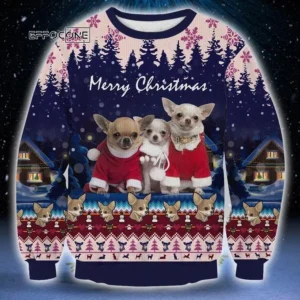 Chihuahua Ugly Christmas Sweater