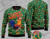 Cluck-ry Christmas Ugly Christmas Sweater