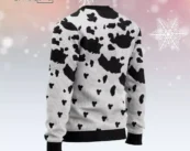 Cow Bell Rings Ugly Christmas Sweater