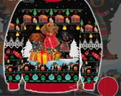 Dachshund Ugly Christmas Sweater