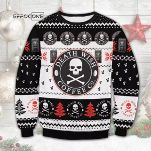 Death Wish Coffee Ugly Christmas Sweater