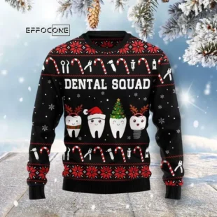 Dental Squad Ugly Christmas Sweater