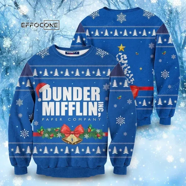 Dunder Mifflin Holiday Ugly Christmas Sweater