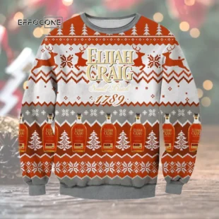 Elijah Craig Ugly Christmas Sweater