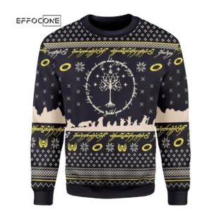 Elvish Circle Ugly Christmas Sweater