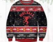 Fireball Whiskey Ugly Christmas Sweater