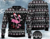 Fla La La Lamingo Ugly Christmas Sweater