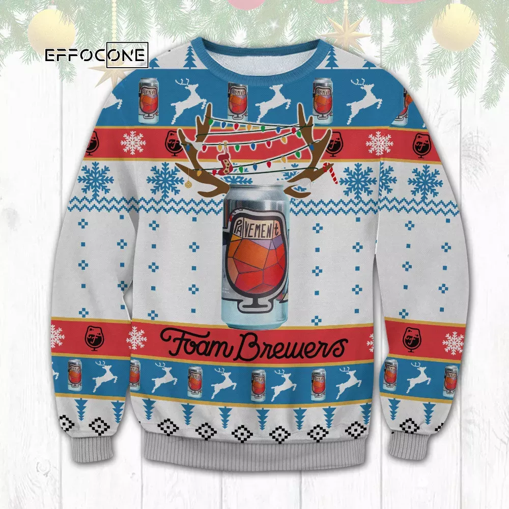 Foam Brewery Ugly Christmas Sweater