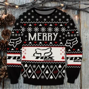 Fox Racing Merry Ugly Christmas Sweater Limited