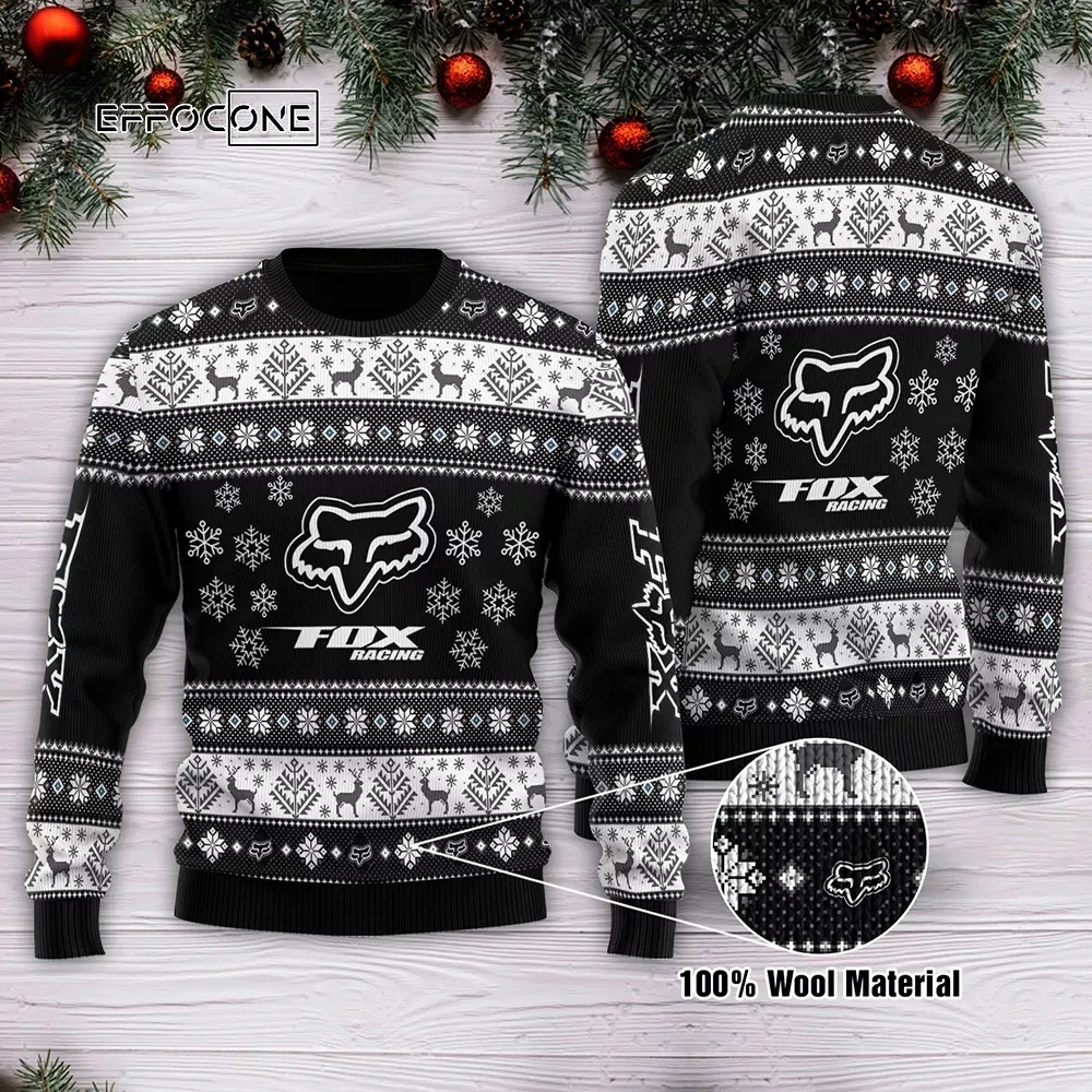 Fox Ugly Christmas Sweater