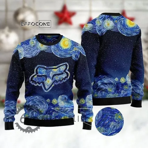 Fox Ugly Christmas Sweater Limited