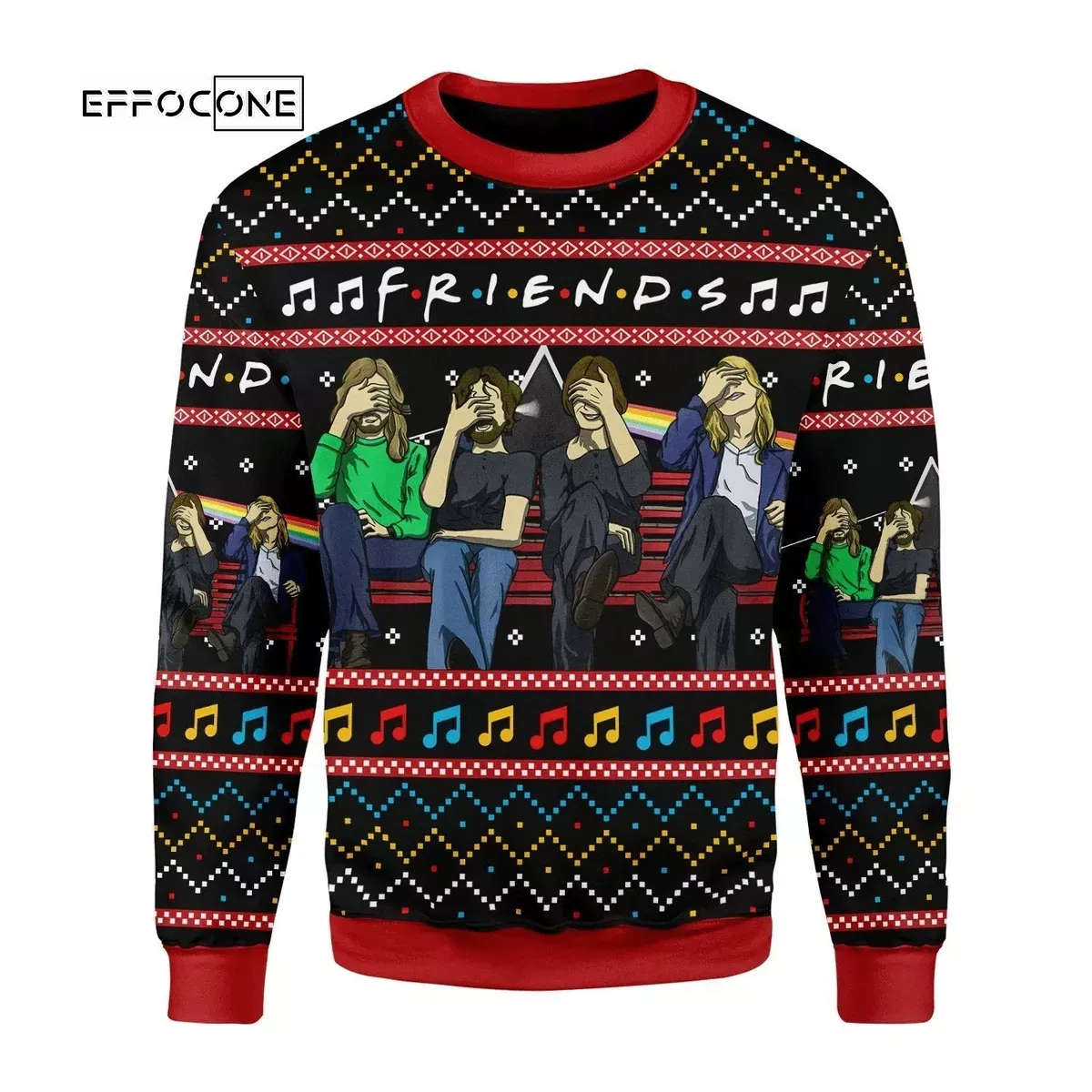 Friends Squad Ugly Christmas Sweater