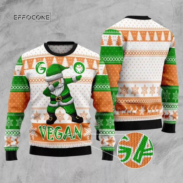 Go Vegan Ugly Christmas Sweater