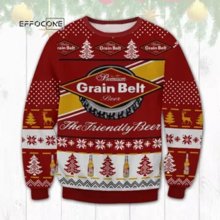 Grain Belt Brewery Ugly Christmas Sweater