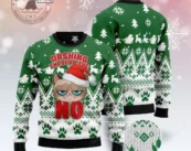 Grumpy Cat Dashing Through Christmas Ugly Christmas Sweater