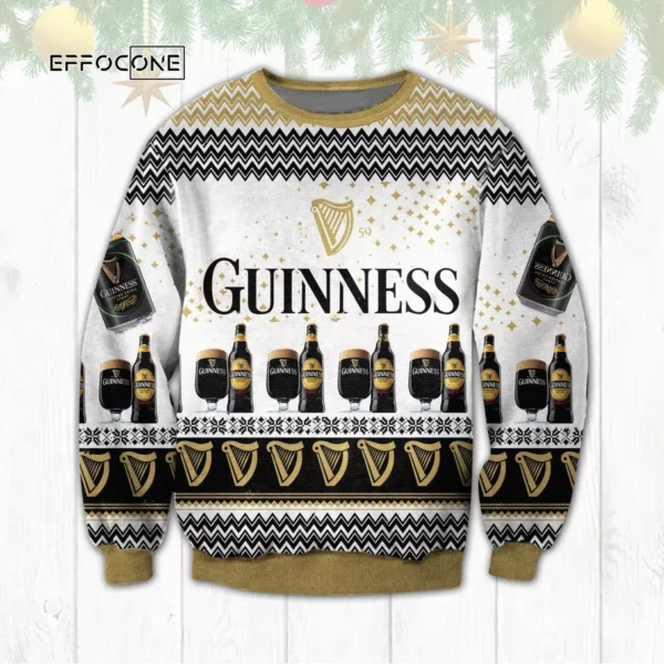 Guinness Beer Ugly Christmas Sweater