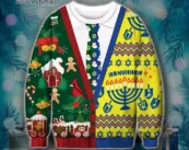 Hanuhhah Ugly Christmas Sweater