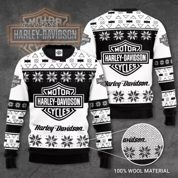 Harley Davidson Ugly Christmas Sweater