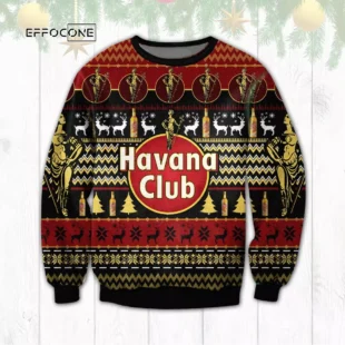 Havana Club Ugly Christmas Sweater