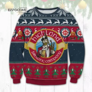 Highland Brewing Company Ugly Christmas Sweater