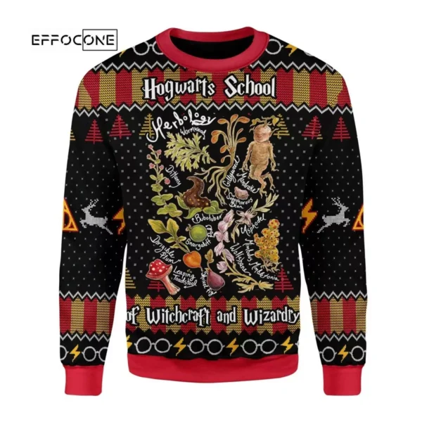 Hogwarts Harry Potter Ugly Christmas Sweater