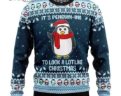 Its Penguin-ing christmas Ugly Christmas Sweater