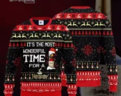 Its the Most Wonderful Time Hennessy Ugly Christmas Sweater