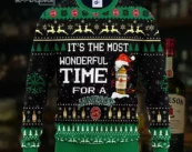 Its the Most Wonderful Time Jameson Ugly Christmas Sweater