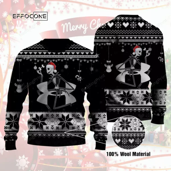 Jack Skellington Under Armour Ugly Christmas Sweater