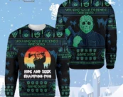 Jason Hide And Seek Champion 1980 Ugly Christmas Sweater
