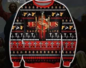 Jesus Saved My Life Ugly Christmas Sweater