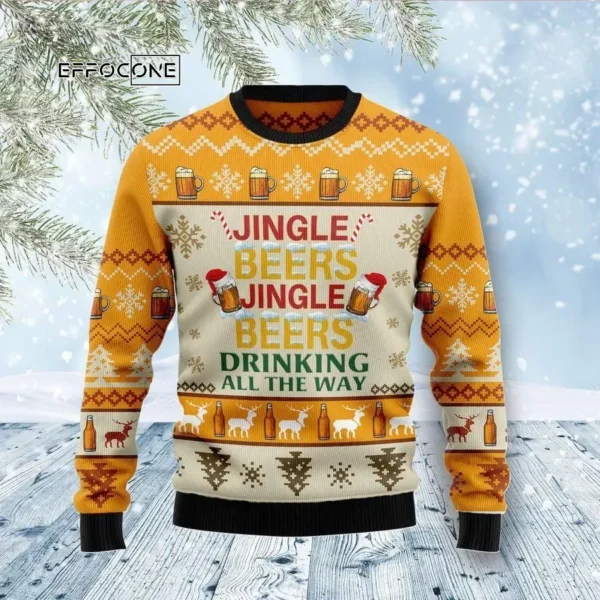 Jingel Beer Ugly Christmas Sweater