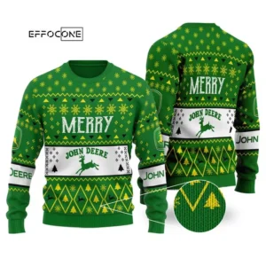 John Deere Limited Ugly Christmas Sweater