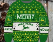 John Deere Limited Ugly Christmas Sweater