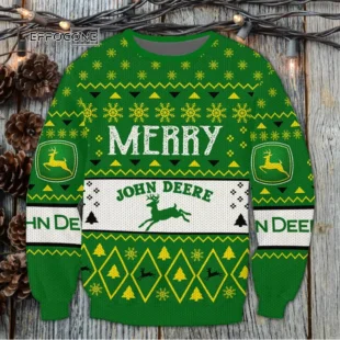 John Deere Limited Ugly Christmas Sweater