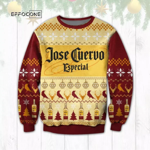 Jose Cuervo Ugly Christmas Sweater