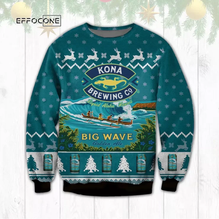 Kona Big Wave Ugly Christmas Sweater