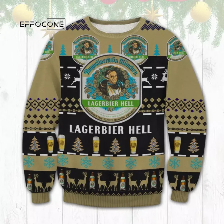 Lagerbier Hell Ugly Christmas Sweater