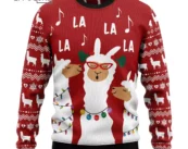 Llama La La Ugly Christmas Sweater