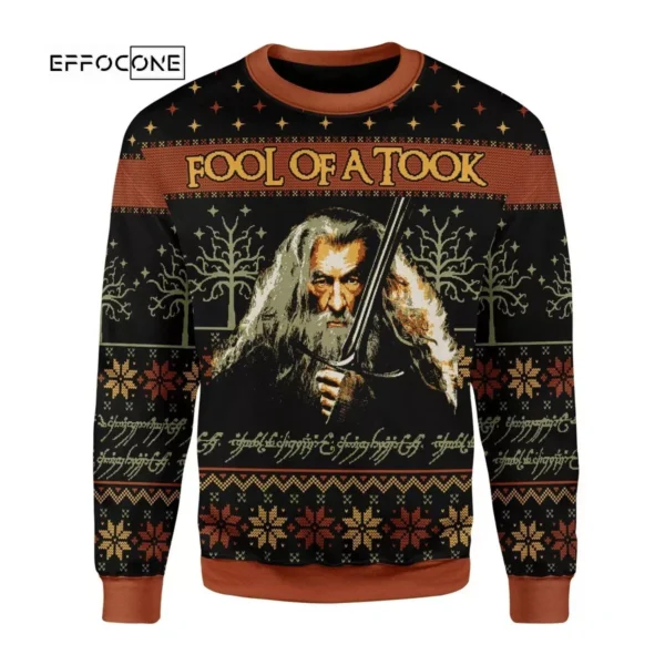 Lord Of The Rings Gandalf Lotr Ugly Christmas Sweater