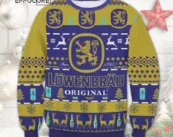 Lowenbrau Original Ugly Christmas Sweater
