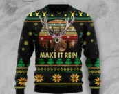 Make It Rein Ugly Christmas Sweater