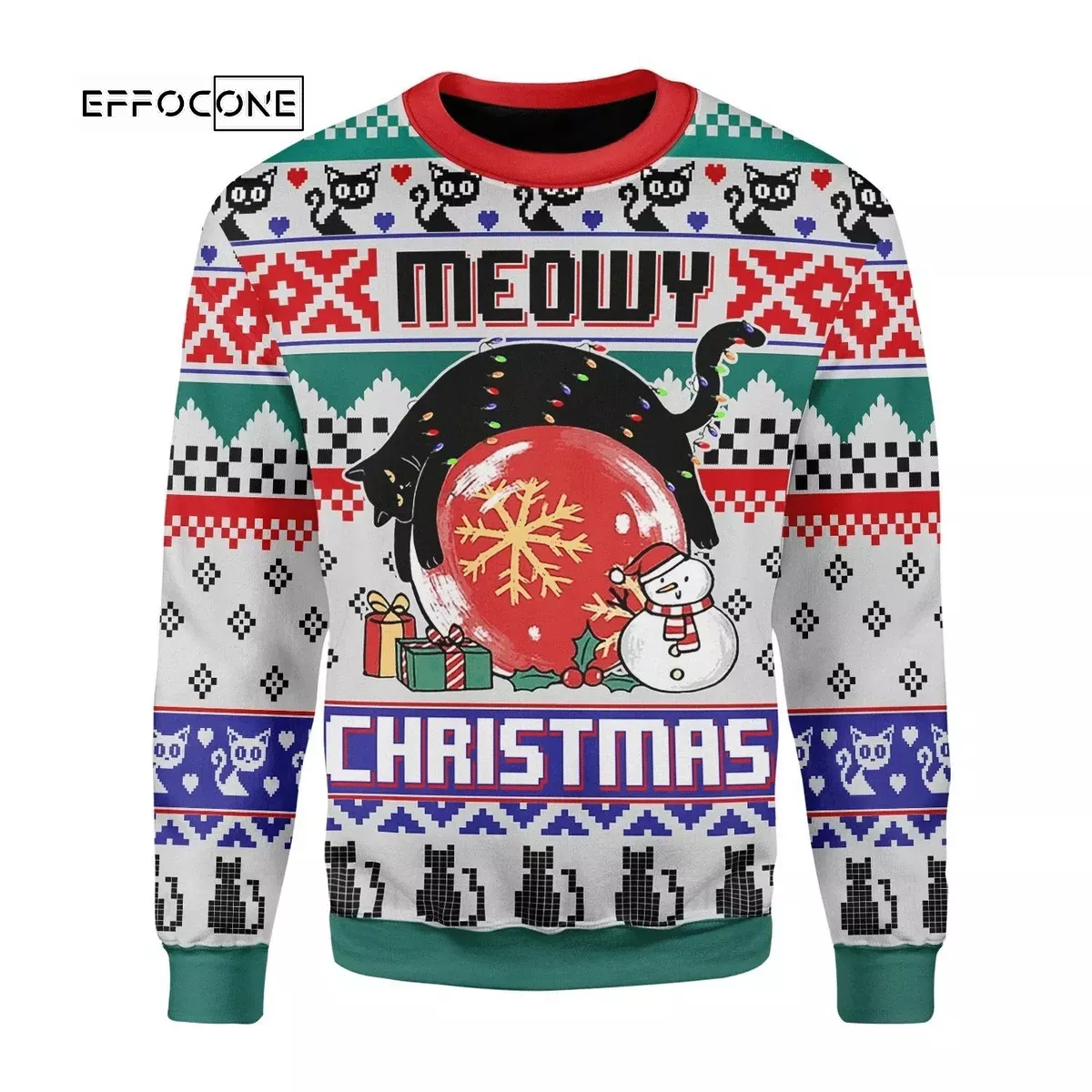 Meoy Christmas Ugly Christmas Sweater