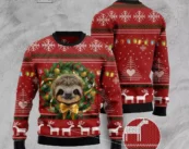 Merry Slothmas Ugly Christmas Sweater