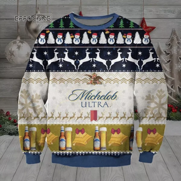 Michelob Ultra Ugly Christmas Sweater