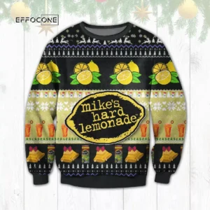 Mikes Hard Lemonade Ugly Christmas Sweater