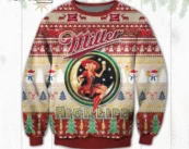 Miller High Life Ugly Christmas Sweater